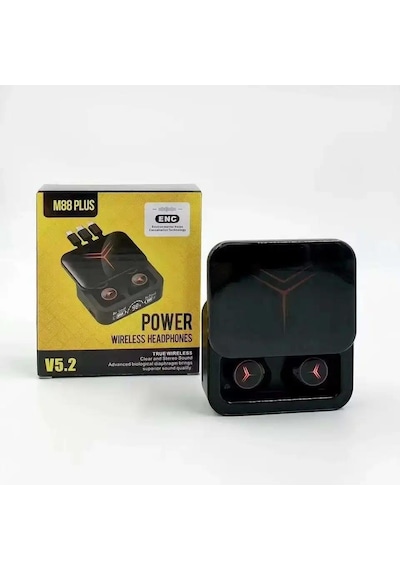 Torima M88 Plus Şarj Göstergeli Powerbank Özellikli Bluetooth Kablosuz Kulak İçi Kulaklık