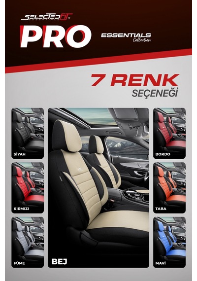 Selectedfit Pro Design Universal Oto Koltuk Kılıfı 24007011