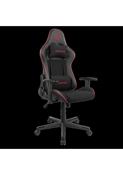 Rampage Kl-r16 Drape Üst Seviye Terletmez Kumaş Siyah Gaming Oyuncu Koltuğu