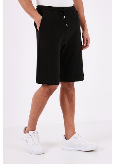 Buratti Pamuklu Relaxed Fit Cepli Erkek Short 5908023 Siyah
