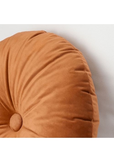 Yuvarlak Kırlent-Minder 40 cm Taba Renk Yuvarlak Kırlent 360 G