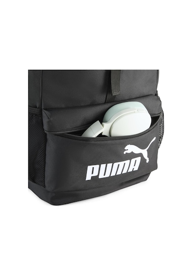 Puma Phase Hooded 091736-01 Unisex Sırt Çantası SİYAH-BEYAZ