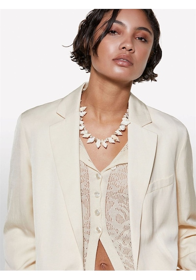 Sisley Keten Karışımlı Bağlamalı Oversize Blazer Ceket Kadın Şampanya Ceket - 325p2g1wlw031 Sisley Keten Karışımlı Bağlamalı Oversize Blazer Ceket Kadın Şampanya Ceket - 325p2g1wlw031