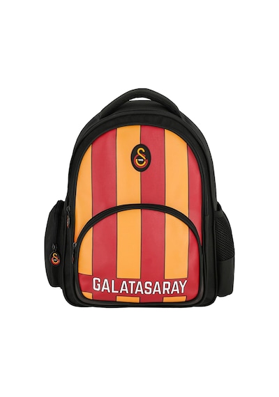 Galatasaray Lisanslı Erkek Çocuk Üç Bölmeli Sarı Kırmızı Çocuk Desenli Okul Çantası - Me25556 Çok Renkli