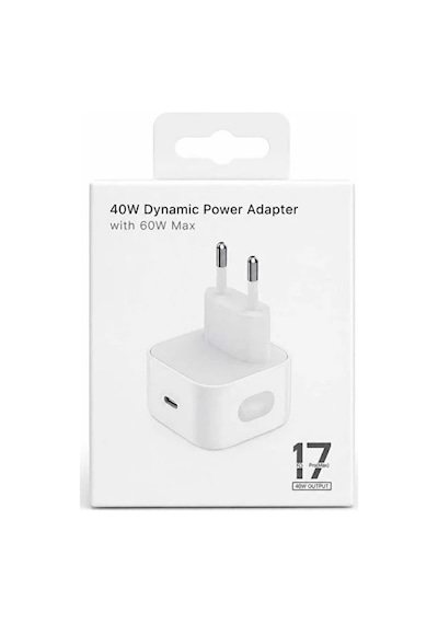 17 Promax 40w Dynamic Power Adaptör Iphone 17 Pro Max Uyumlu