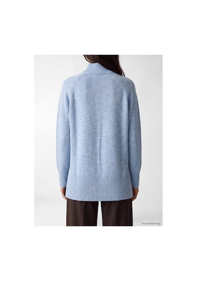 LC Waikiki Alıta Cıty Farkıyla Lcw Modest Mavi Triko Düz Oversize Kadın Tunik Mavi - 931130885 Mavi LC Waikiki Alıta Cıty Farkıyla Lcw Modest Mavi Triko Düz Oversize Kadın Tunik Mavi - 931130885 Mavi