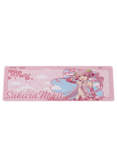 Akko Sakura Miku 90 40 Mouse Pad Renkli