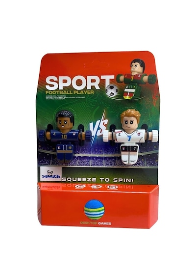 Çift Sporcu 10l-7b - Bas-döndür Mini Masaüstü Futbol Oyunu Diğer