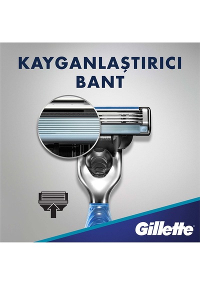 Gillette Mach 3 Start Aqua Tıraş Bıçağı + Yedek Bıçak 2'li