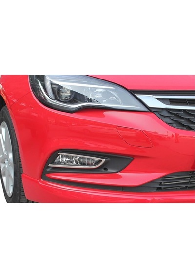 Kolaylispider Opel Astra K Sis Farı Çerçevesi 2 Prç Krom 2015 Ve Sonrası