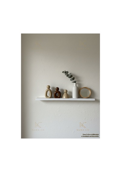 3'lü Anne Baba Çocuk Soyut Aile Heykeli Set Dekoratif Biblo Minimalist Boho Ev Dekor Hediyelik 05