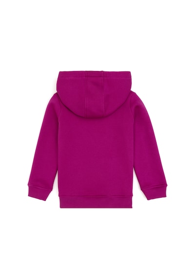 U.S. Polo Assn. Kız Çocuk Fuşya Kapüşonlu Şardonlu Basic Sweatshirt 50314311-VR023