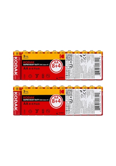 Kodak Kalem Pil Zınc Super Heavy Duty 24 Adet