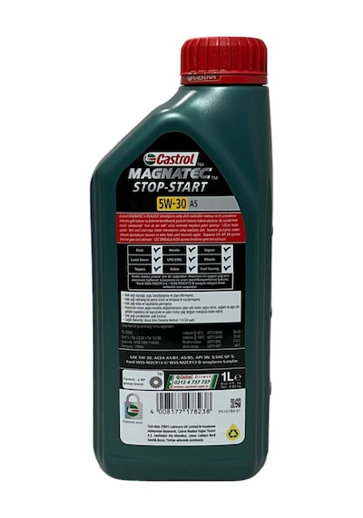 Castrol Magnatec 5W - 30 A5 Tam Sentetik Motor Yağı 1 L