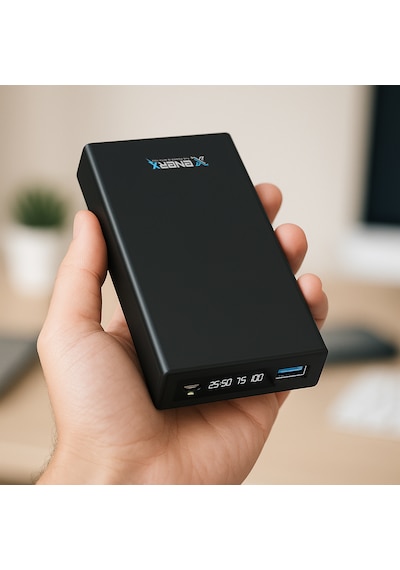 Enerx ENR-P2025DT 20.000 Mah 22.5 Watt Led Göstergeli  Powerbank