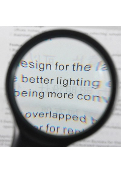 Özel Seri Ziynet Takı Okul Gereci Detay İnceleme -3 Led Işıklı 3x75 Mm 45x22 Mm El Büyüteç