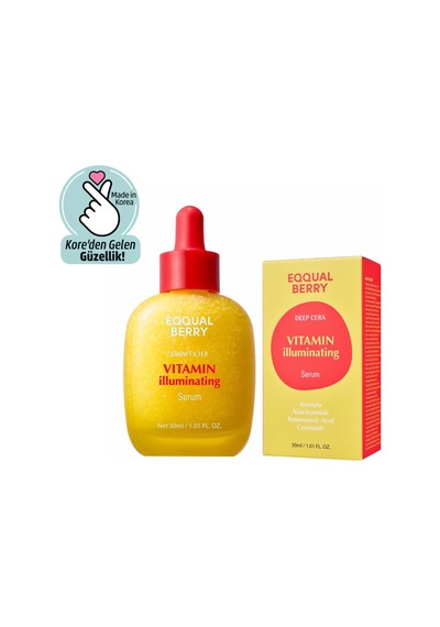 Eqqualberry Vitamin Illuminating Serum 30 Ml - 6 Adet Tarı