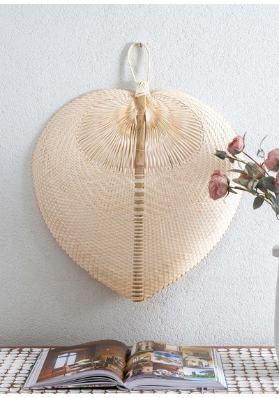 The Mia Dekoratif Bambu Duvar Dekoru 3x48x58 Cm