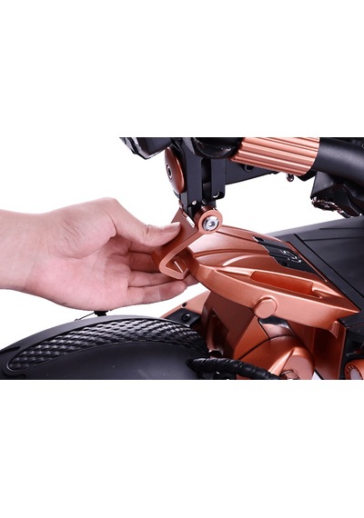 Mukuta 8 Plus 1200 W 70 Km Menzil Elektrikli Scooter Siyah Bakır Siyah, Bakır