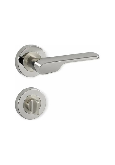 Sese Veroni Rozetli Kapı Kolu Nikel/ınox 200-94r-21/53