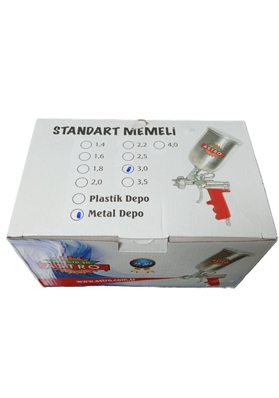3 Numara Üstten Hazneli Metal Depolu Jelkot Tabancası