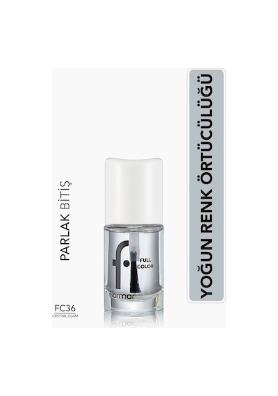 Flormar Full Color Ekstra Yoğun Renkli Parlak Oje FC36 Crsytal Glam
