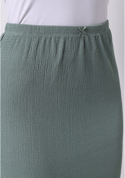 Colin's Colins Slim Fit Düz Kadın Yeşil Etek Cl1075023 Q1.v2 Sag Sage Yeşil