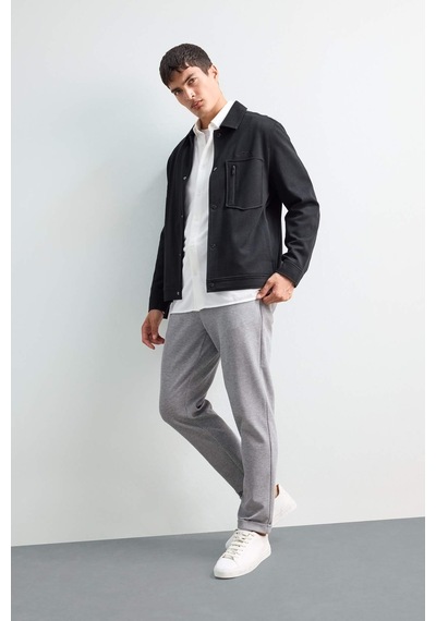 Defacto Jogger Fit Düz Paça Pantolon Y2651az25augr210 Gri Defacto Jogger Fit Düz Paça Pantolon Y2651az25augr210 Gri