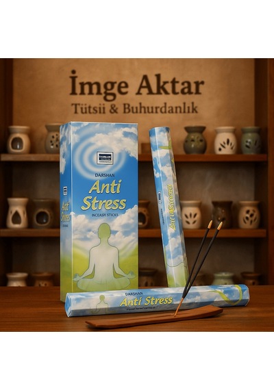 Darshan İncense Anti Stress 20'li Çubuk Tütsü Çok Renkli
