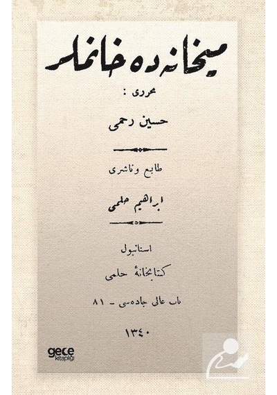 Meyhanede Hanımlar - Osmanlıca - Hüseyin Rahmi Gürpınar - Gece Kitaplığı