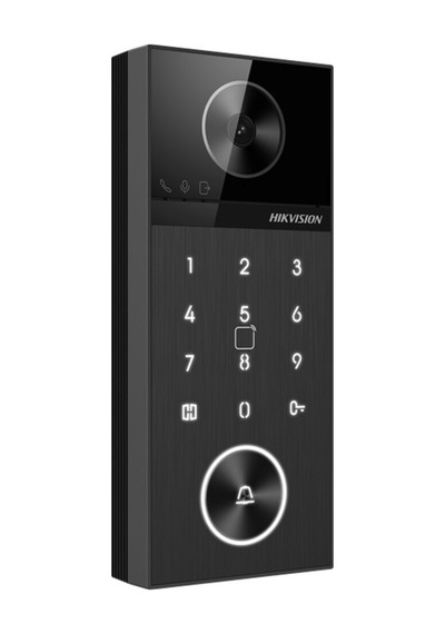 Ds-kv6124-wbe1 4mp 150 Geniş Açı 3 Metre Ir Wıfı6 Ip65 Poe Villa Tipi Kapı İstasyonu