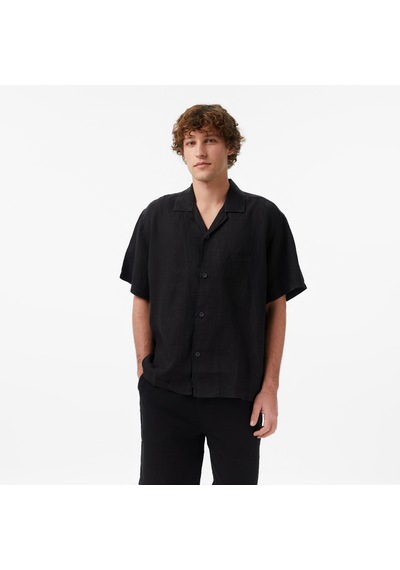 Unıted4 Regular Fit Erkek Siyah Gömlek Kete