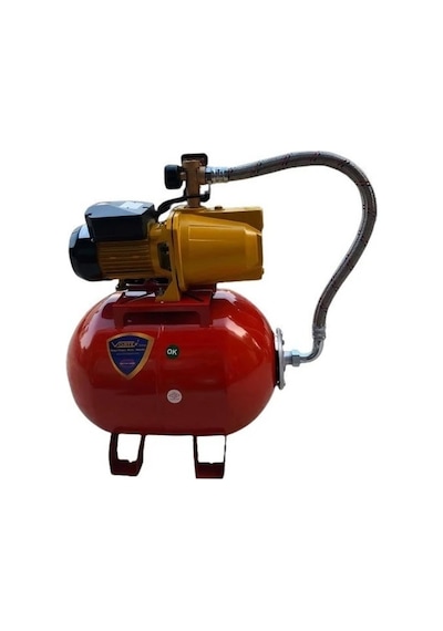 Jet 100m 1 Hp 5 Kat 6 Daire 24 Lt Yatık Tank Kitli Paket Hidrofor