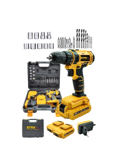 Staxx Power Germany STN1090 24V 5Ah Vidalama Matkap + Set Hediye