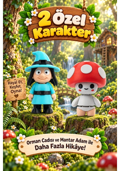 Tigglo 10'lu Hareketli Mini Hayvan Ve Karakter Figür Oyuncak Seti Çiftlik, Okyanus, Safari Ve Orman Tema Seçenekleri Orman Hayvanları