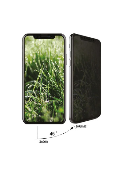 Piili Apple iPhone Uyumlu 15 Pro Max Hayalet Privacy Ekran Koruyucu