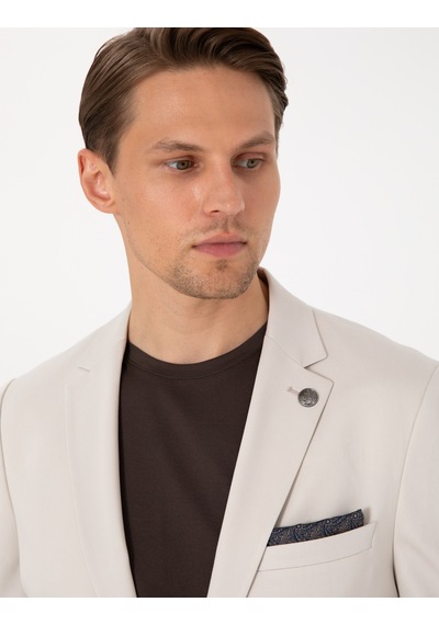 Pierre Cardin Erkek Bej Takım Elbise 50303472-vr011 Bej