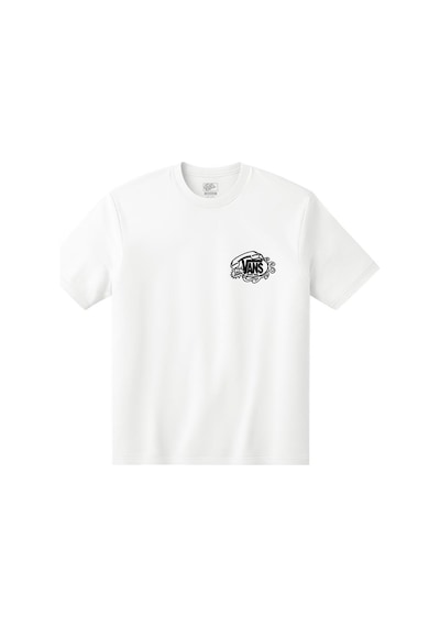 Vans Hot Lines Ss Tee Erkek Beyaz T-shirt - Vn000syb