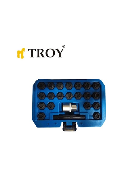 Troy 26154 Volkswagen Bijon Somunu Lokma Seti. 22 Parça