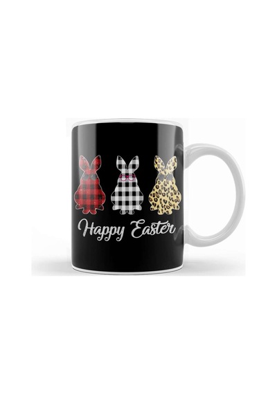 Happy Easter 02 Kupa Bardak Porselen Karışık