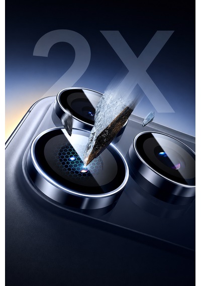 Apple iPhone 17 Pro / 17 Pro Max Uyumlu Kamera Lens Koruyucu Abis