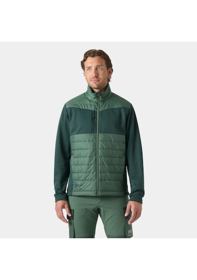 Oxford Hybrid Insulated Jacket - Spruce/dark - Xl 474 Yeşil Xl
