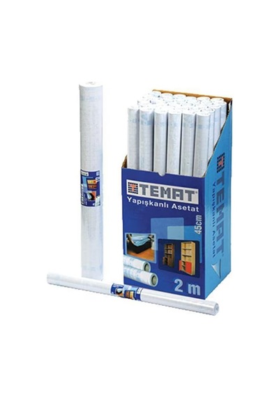 Yapışkanlı Asetat Şeffaf 45x2metre - 3 Adet