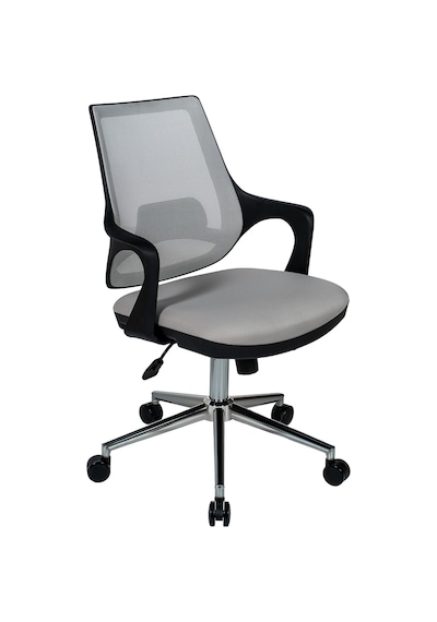 Ofisbazaar Buya Fileli Çalışma Koltuğu Ergonomik Şef Ve Toplantı Koltuğu Gri Gri