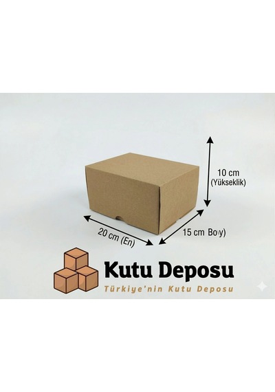 15x20x10 Cm E-ticaret Ve Kargo Kutusu 100 Adet
