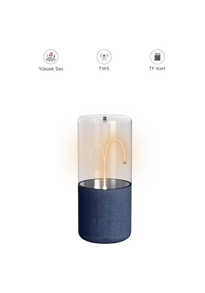 D40 Tws Manyetik Bükülebilir Işık 5.3 Bluetooth Hoparlör Speaker
