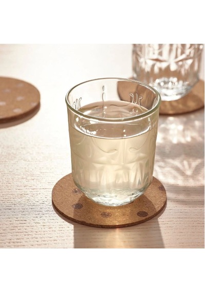 Ikea Solabborre 4'lü Kupa Altlığı 10 Cm Hardal