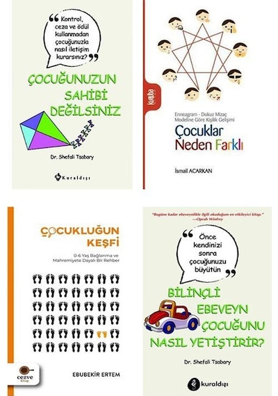 Çocuk Eğitiminde Psikoloji Kitapları-2 (4 Kitap Set) / İsmail ...