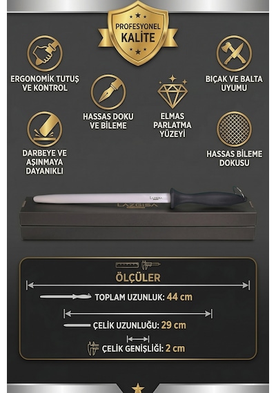 İncisive Serisi Masat Mutfak Bıçak Bileme Aleti Masatı Mft-245