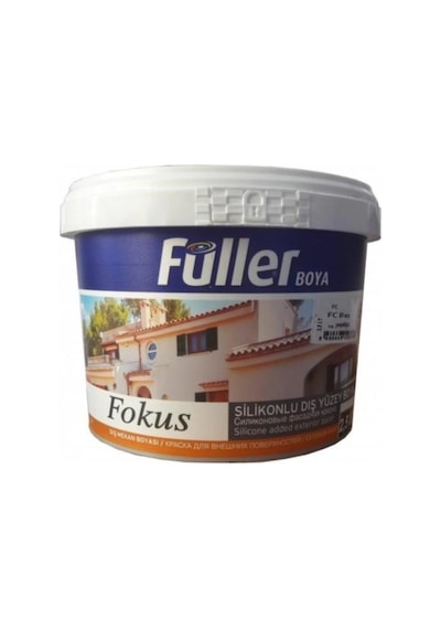 Mey İthalat Füller Focus Silikonlu Dış Cephe Boyası 3,5 Kg Beyaz